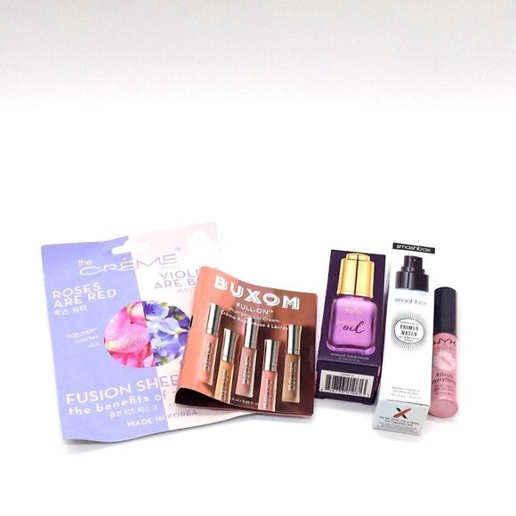 Buxom Smashbox NYX Tarte The Creme Shop 5-pc Trial Set Friday Night In for Macys - Picture 6 of 7